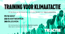 flyer klimaatactietrainingen